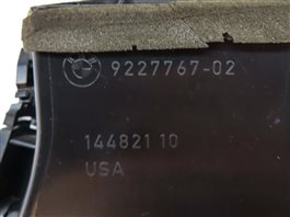 Thumbnail 6: 2011 BMW X5 (E70) FRONT LEFT DRIVER DASH OUTER A/C HEATER AIR VENT (Black)