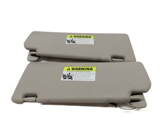 Thumbnail 6: 07-13 BMW X5 X5M (E70) FRONT LEFT & RIGHT SUN VISOR SUNVISOR SHADE SET 2 (Beige)