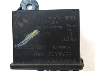 Thumbnail 5: 2011 BMW X5 (E70) TIRE PRESSURE MONITORING SYSTEM (TPMS) TRIGGER MODULE SET 4