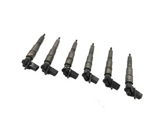 Thumbnail 1: 2009-2013 BMW X5 335D (E70 E90) 3.0L M57Y TWIN TURBO DIESEL FUEL INJECTOR SET-6