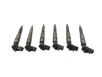 Thumbnail 2: 2009-2013 BMW X5 335D (E70 E90) 3.0L M57Y TWIN TURBO DIESEL FUEL INJECTOR SET-6