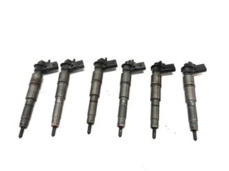 Thumbnail 4: 2009-2013 BMW X5 335D (E70 E90) 3.0L M57Y TWIN TURBO DIESEL FUEL INJECTOR SET-6