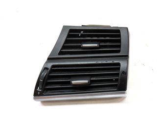 Thumbnail 2: 2011 BMW X5 (E70) FRONT RIGHT PASSENGER DASH OUTER A/C HEATER AIR VENT (Black)