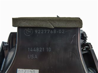 Thumbnail 6: 2011 BMW X5 (E70) FRONT RIGHT PASSENGER DASH OUTER A/C HEATER AIR VENT (Black)