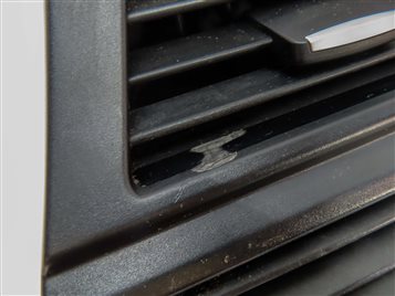 Thumbnail 7: 2011 BMW X5 (E70) FRONT RIGHT PASSENGER DASH OUTER A/C HEATER AIR VENT (Black)