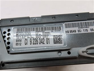 Thumbnail 6: 2011-2014 BMW X5 X5M X6 X6M (E70 E71) AM/FM RADIO STEREO RECEIVER CD PLAYER