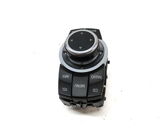 Thumbnail 4: 10-14 BMW 135i 335i X5 X6 (E70 E71 E87 E90) STEREO NAVIGATION iDRIVE SWITCH KNOB