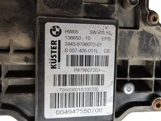 Thumbnail 7: 2011 BMW X5 (E70) EMERGENCY PARKING BRAKE ACTUATOR WITH CABLES