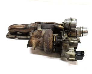 Thumbnail 4: 11-15 BMW 535i 535iGT 640i 740i (F01 F06 F07 F10) 3.0L N55 TURBO TURBOCHARGER