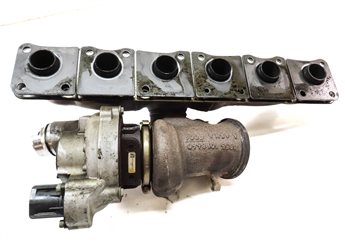 Thumbnail 9: 11-15 BMW 535i 535iGT 640i 740i (F01 F06 F07 F10) 3.0L N55 TURBO TURBOCHARGER