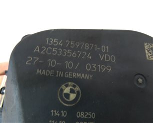 Thumbnail 6: 11-18 BMW 335i 535i 740i X1 X3 X4 X5 X6 - 3.0L N55 TURBO ENGINE THROTTLE BODY