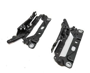 2011 BMW 528i 535i 550i (F10) LEFT & RIGHT FRONT HOOD HINGE SET (Gray)