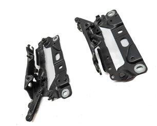 Thumbnail 3: 2011 BMW 528i 535i 550i (F10) LEFT & RIGHT FRONT HOOD HINGE SET (Gray)