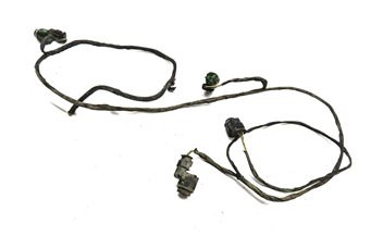 2011 BMW 535Xi (F10) REAR PARK ASSIST PDC SENSOR SET WIRE HARNESS (Gray)