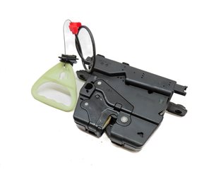 2011 BMW 535Xi (F10) REAR TRUNK LID LOCK LATCH ACTUATOR w/CABLE