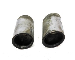 Thumbnail 2: 11-16 BMW 535i (F10) 3.0L TURBO N55 ENGINE EXHAUST MUFFLER TIP SET (2) (CHROME)