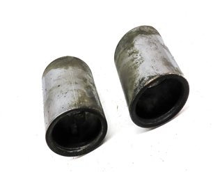 Thumbnail 3: 11-16 BMW 535i (F10) 3.0L TURBO N55 ENGINE EXHAUST MUFFLER TIP SET (2) (CHROME)