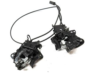 Thumbnail 3: 2011 BMW 535Xi (F10) FRONT LOWER LEFT RIGHT HOOD LOCK LATCH CABLE SET/2