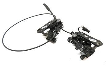 Thumbnail 4: 2011 BMW 535Xi (F10) FRONT LOWER LEFT RIGHT HOOD LOCK LATCH CABLE SET/2
