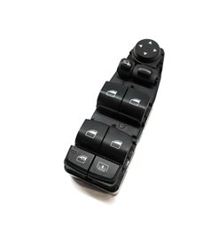 10-19 BMW 5 6 M5 M6 (F06 F10 F12 F13) LEFT DRIVER PFOLD WINDOW SWITCH w/ SHADE