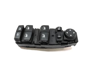 Thumbnail 4: 10-19 BMW 5 6 M5 M6 (F06 F10 F12 F13) LEFT DRIVER PFOLD WINDOW SWITCH w/ SHADE