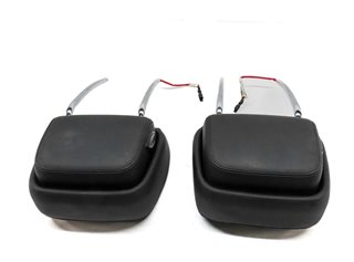 Thumbnail 5: 2011 BMW 535Xi F10 FRONT LEFT RIGHT ACTIVE SEAT HEAD REST HEADREST SET/2(Black)