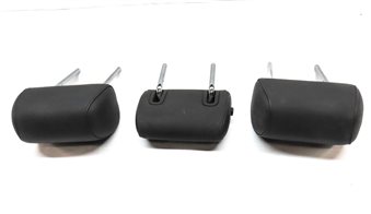 Thumbnail 5: 2011 BMW 535Xi (F10) REAR LEFT CENTER RIGHT SEAT HEADREST HEAD REST SET (Black)