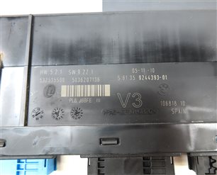 Thumbnail 4: 2010-2011 BMW 528i 535i 550i 535iGT 550iGT (F07 F10) MAIN BODY CONTROL MODULE