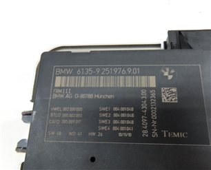 Thumbnail 4: 10-17 BMW 5 6 7 M5 X3 X4 (F06 F10 F12 F25 F26) FRM III BODY LIGHT CONTROL MODULE