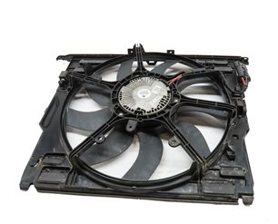 Thumbnail 5: 10-19 BMW 5 6 7 F01 F10 3.0L N54 N55 ENGINE 850 WATT RADIATOR COOLING FAN SHROUD