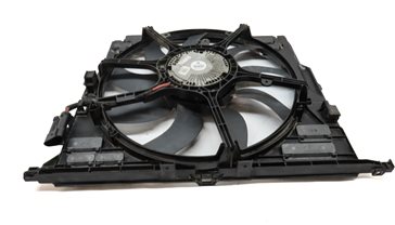 Thumbnail 6: 10-19 BMW 5 6 7 F01 F10 3.0L N54 N55 ENGINE 850 WATT RADIATOR COOLING FAN SHROUD