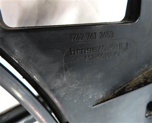 Thumbnail 9: 10-19 BMW 5 6 7 F01 F10 3.0L N54 N55 ENGINE 850 WATT RADIATOR COOLING FAN SHROUD