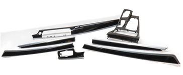 Thumbnail 2: 2011 BMW 535Xi (F10) INTERIOR DASH DOOR CENTER CONSOLE TRIM SET(Ash Wood)