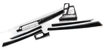 Thumbnail 3: 2011 BMW 535Xi (F10) INTERIOR DASH DOOR CENTER CONSOLE TRIM SET(Ash Wood)