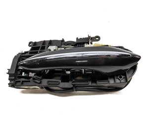Thumbnail 2: 2011-2016 BMW 528i 535i 550i M5 (F10) RIGHT FRONT DOOR HANDLE w/ LIGHT (Gray)