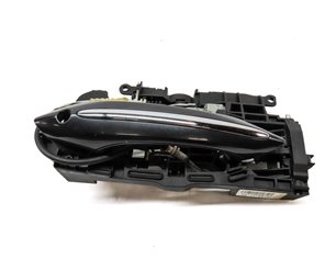 Thumbnail 4: 2011-2016 BMW 528i 535i 550i M5 (F10) LEFT FRONT DOOR HANDLE w/ LIGHT (Gray)