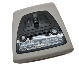 Thumbnail 3: 2011 BMW 535Xi (F10) FRONT INTERIOR OVERHEAD DOME LIGHT W/SWITCHES(Gray)