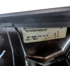 Thumbnail 7: 2011-2012 BMW 528i 535i 550i (F10) LEFT P-FOLD AUTODIM MEMORY MIRROR