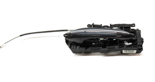 Thumbnail 2: 2011-2016 BMW 528i 535i 550i M5 (F10) LEFT REAR DOOR HANDLE w/ LIGHT(Gray)