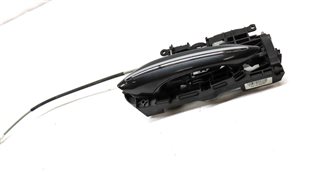 Thumbnail 3: 2011-2016 BMW 528i 535i 550i M5 (F10) LEFT REAR DOOR HANDLE w/ LIGHT(Gray)