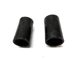 Thumbnail 2: 2013 BMW 328i (F30) REAR LEFT RIGHT MUFFLER EXHAUST TIP SET/2 BLACK