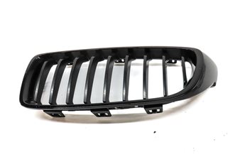 Thumbnail 2: 14-20 BMW 428i 430i 435i 440i (F32) FRONT LEFT DRIVER HOOD GRILLE (BLACK)