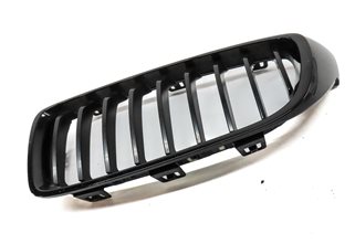 Thumbnail 3: 14-20 BMW 428i 430i 435i 440i (F32) FRONT LEFT DRIVER HOOD GRILLE (BLACK)