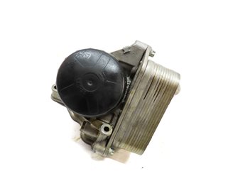 Thumbnail 3: 2015 BMW 535i (F10) 3.0T 3.0L N55 TURBO ENGINE MOTOR OIL COOLER FILTER HOUSING
