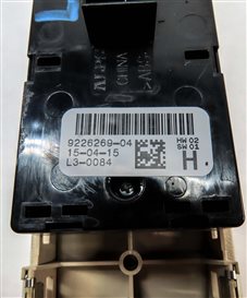 Thumbnail 7: 2014-2020 BMW 428i 430i 435i 440i M4 (F32) COUPE - DRIVER PFOLD WINDOW SWITCH