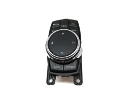 Thumbnail 2: 2015 BMW 428Xi COUPE (F32) FRONT DRIVER iDRIVE MEDIA CONTROL KNOB SWITCH