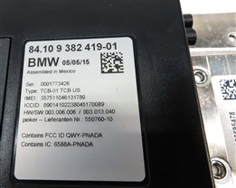 Thumbnail 4: 2015 BMW 428Xi COUPE (F32) BLUETOOTH TELEMATICS CONTROL MODULE
