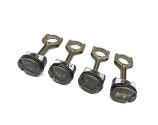 Thumbnail 1: 14-18 BMW 2 3 4 5 X1 X3 X5 Z4 2.0L (F10 F22 F30) TURBO N20 N26 PISTON & ROD SET4