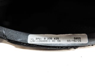 Thumbnail 6: 2015 BMW 428Xi COUPE (F32) FRONT EMERGENCY PARK PARKING BRAKE HANDLE BLACK