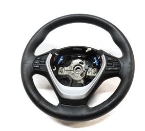 Thumbnail 2: 13-18 BMW M3 3 4 SERIES (F30 F32) ///M HEATED STEERING WHEEL w/ SHIFTER PADDLES